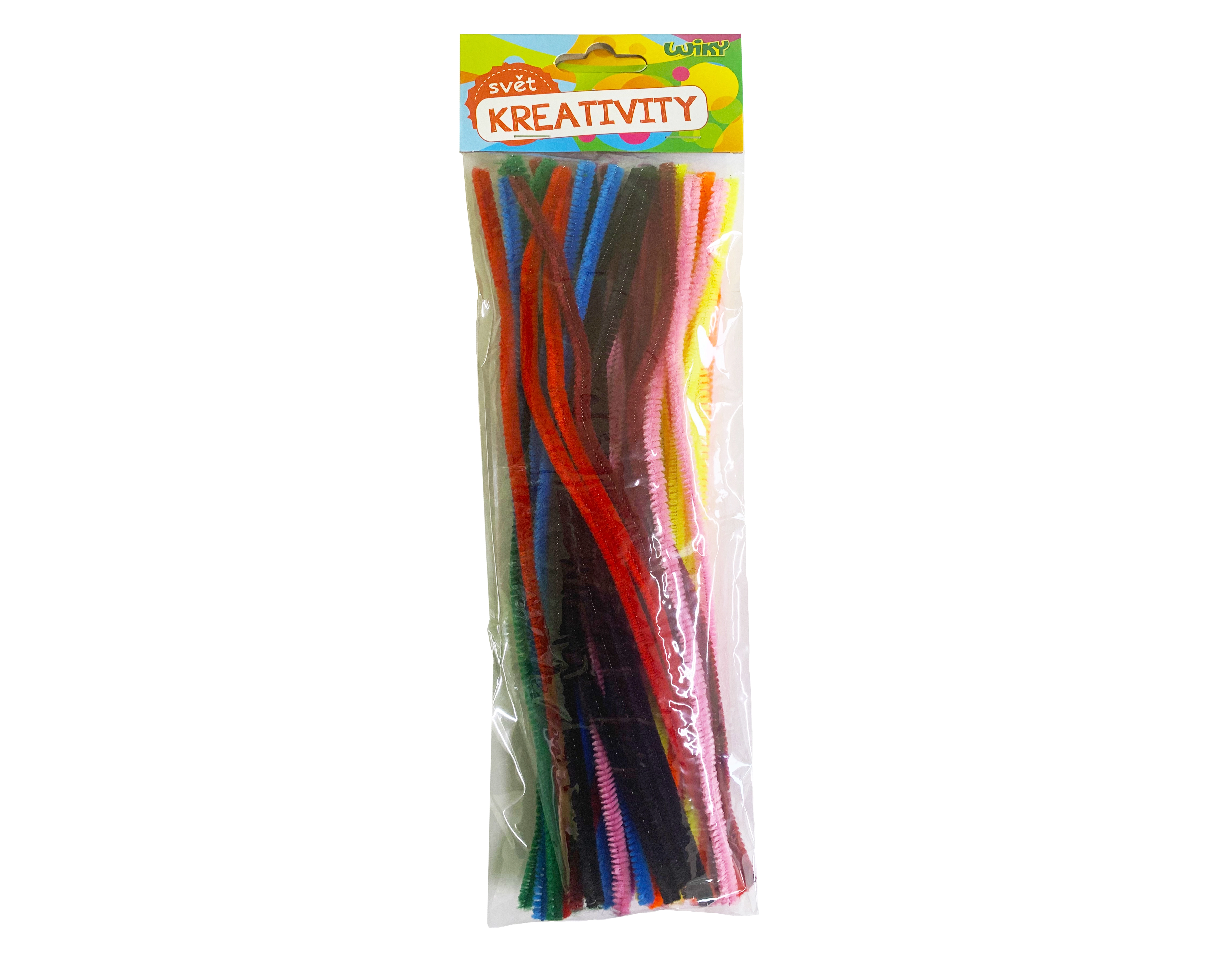 Žinylkové drátky 40 ks – mix barev, 30 cm
