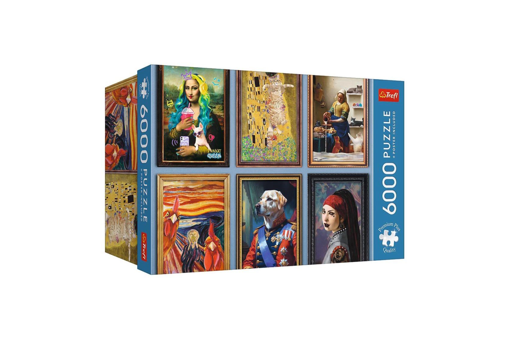 Puzzle Trefl Premium Plus Fun Art Collection 6000 dílků