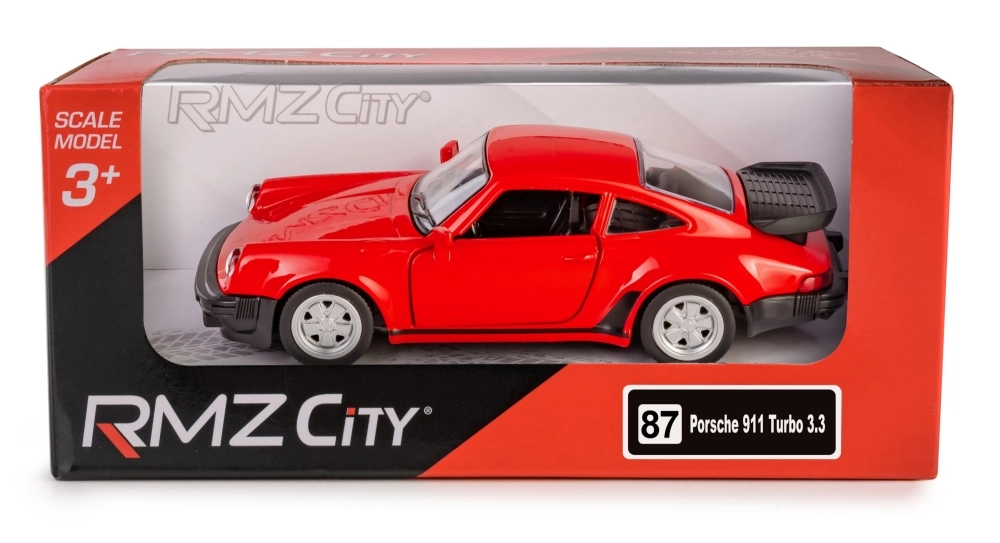model auta RMZ City Porsche 930 Turbo 1:32 červené