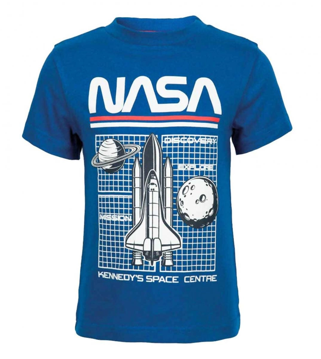 Modré tričko NASA – Velikost: 98-104