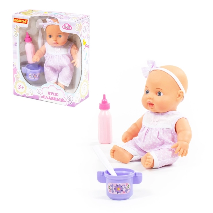 Panenka Nice se sadou na krmení 24 cm