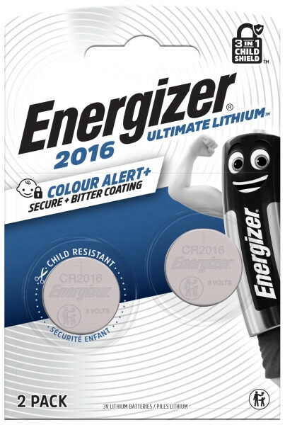 Energizer Ultimate Lithium CR2016 2ks E301319500
