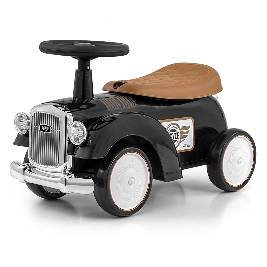 Dětské odrážedlo se zvuky MILLY MALLY ROYCE – černé