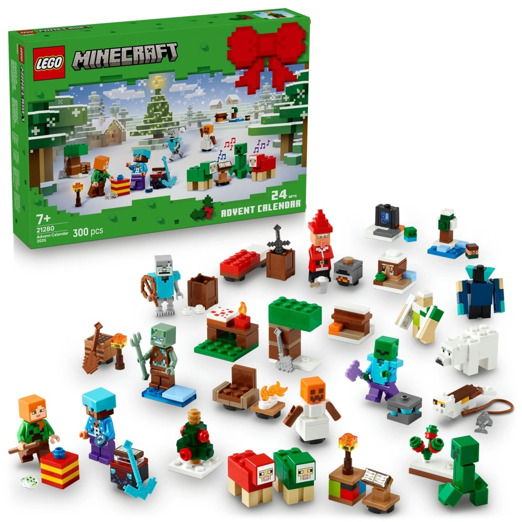 lego minecraft adventní kalendář 2025