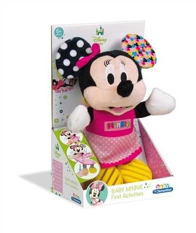 Levně Clementoni Minnie plyšová se zvuky a úchytem