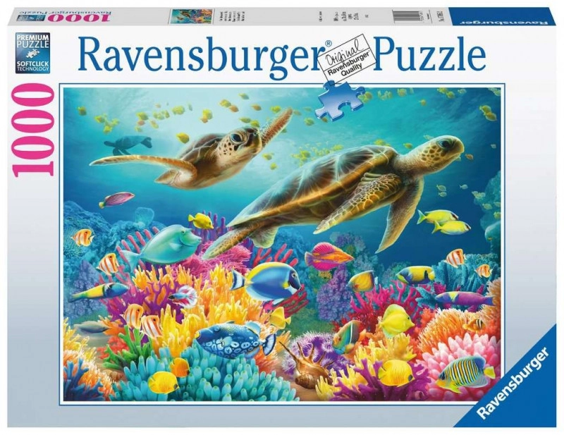 Levně RAVENSBURGER Pestrobarevný podmořský svět 1000 dílků