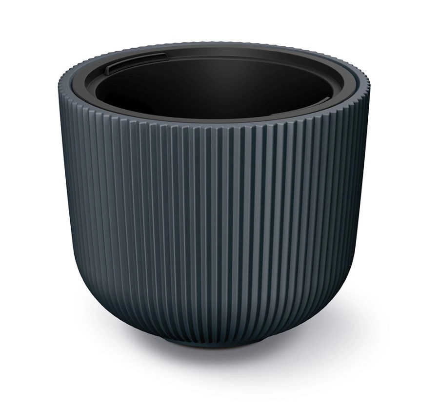 PROSPERPLAST Květináč MILLY V 46,9 cm antracit