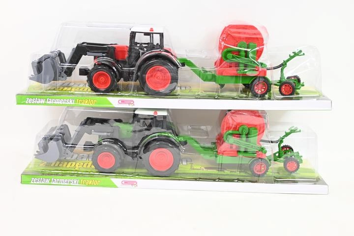 Traktor se zemědělským strojem pro děti