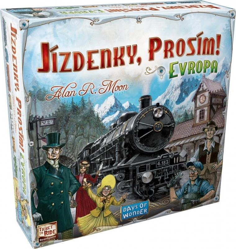 Levně Desková hra Jízdenky, prosím! Evropa