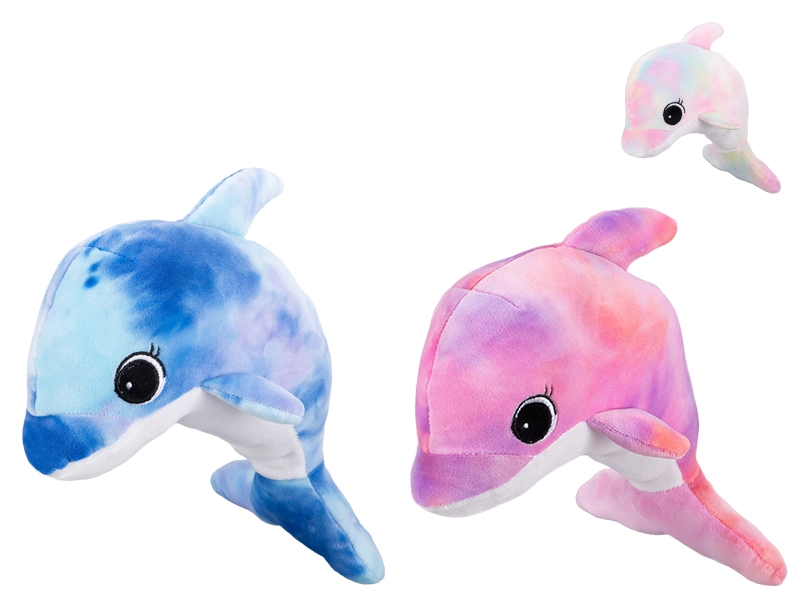 Plyšový delfín 23 cm pro miminka