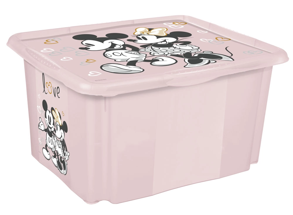 Úložný box s víkem malý Minnie 4,2l