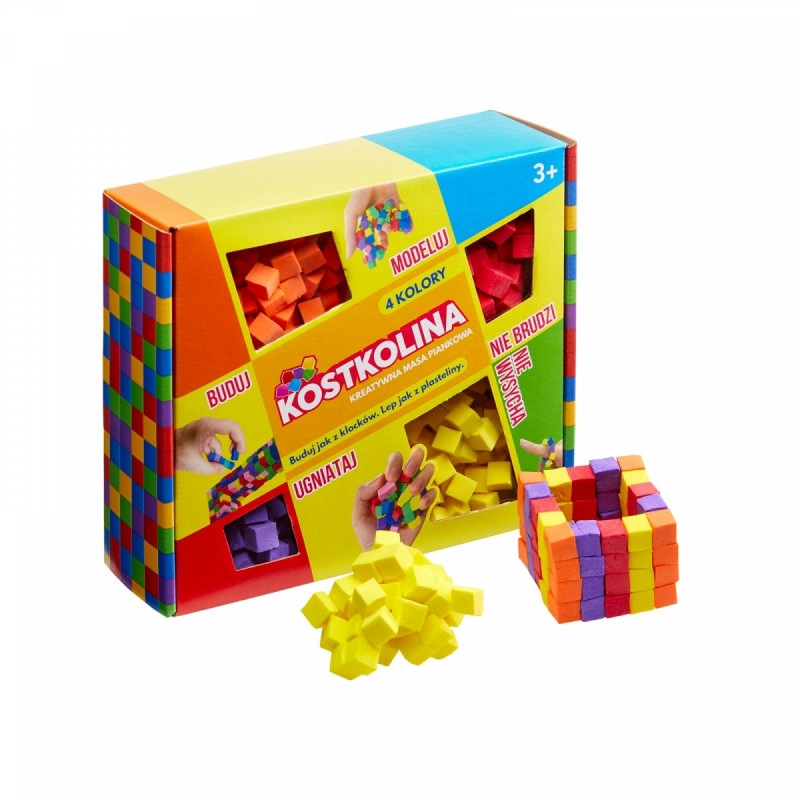 Žlutá kostka 4 barvy