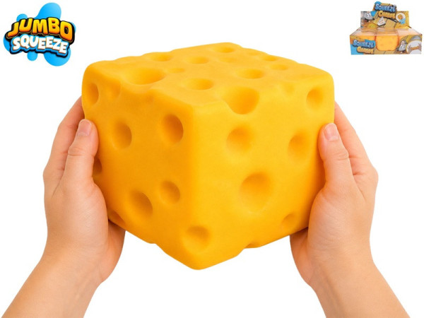 Mega Squeeze squishy mačkací sýr maxi