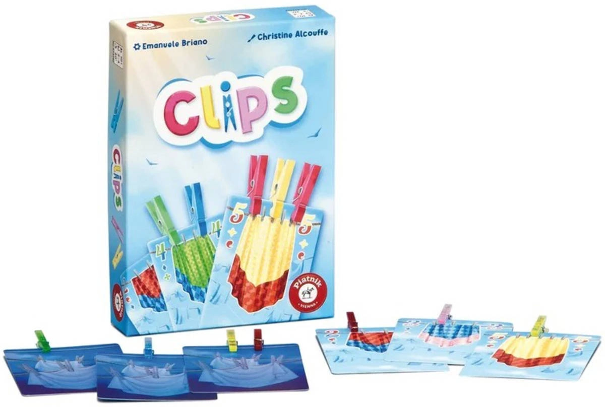 Piatnik Clips společenská kooperativní dedukční hra