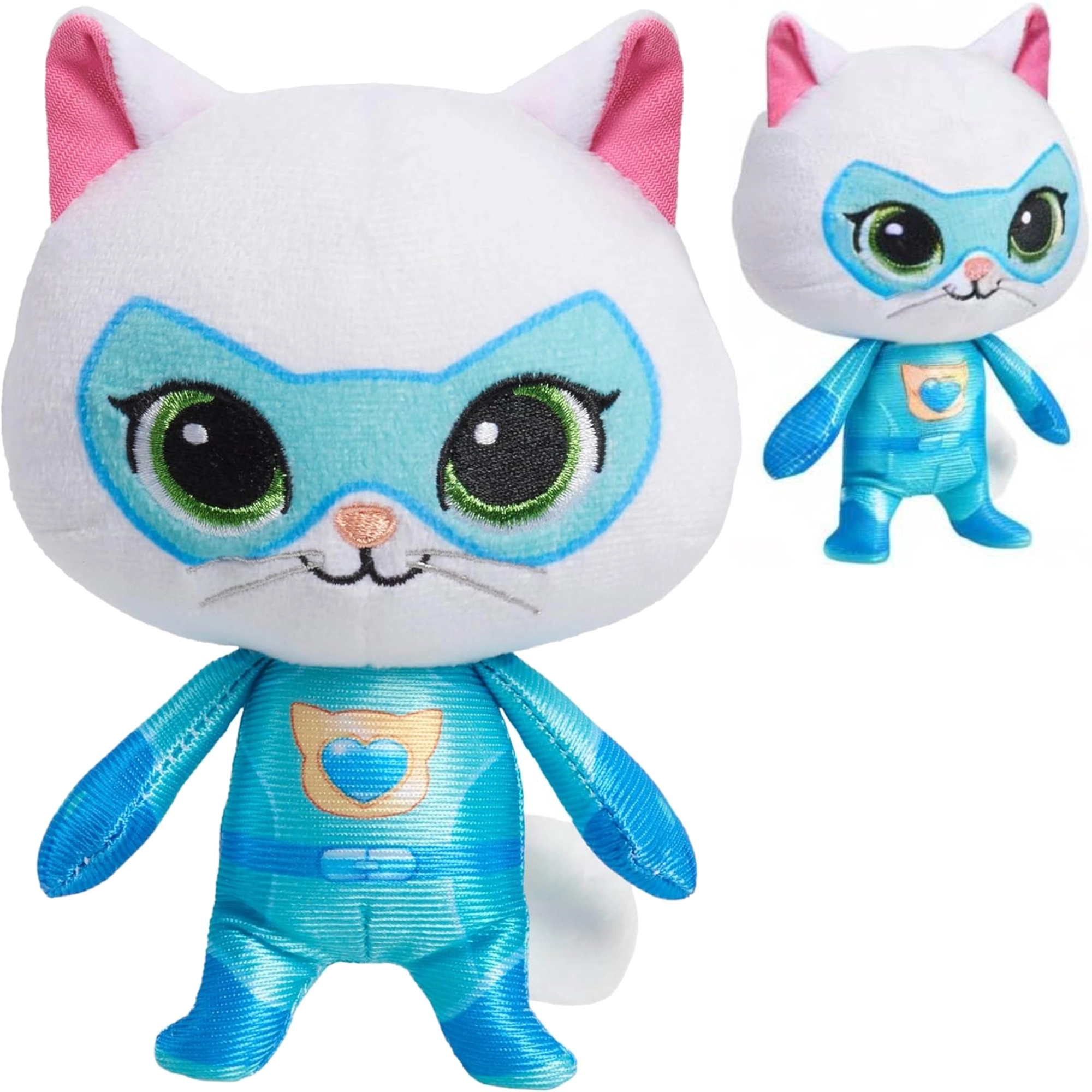 Plyšová kočička BITSY ze seriálu DISNEY JUNIOR SUPER KITTIES 17 cm