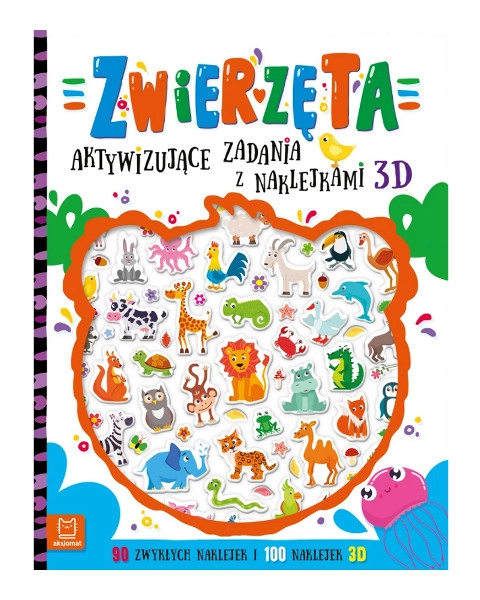 Zvířata – Aktivizační úkoly s 3D samolepkami