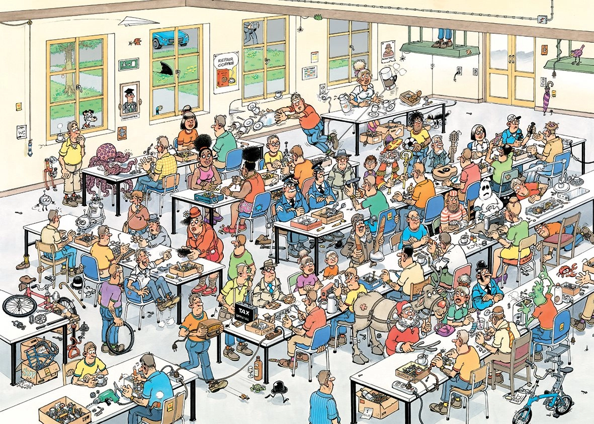 Levně JUMBO JvH Můžeme to opravit? 1000 dílků