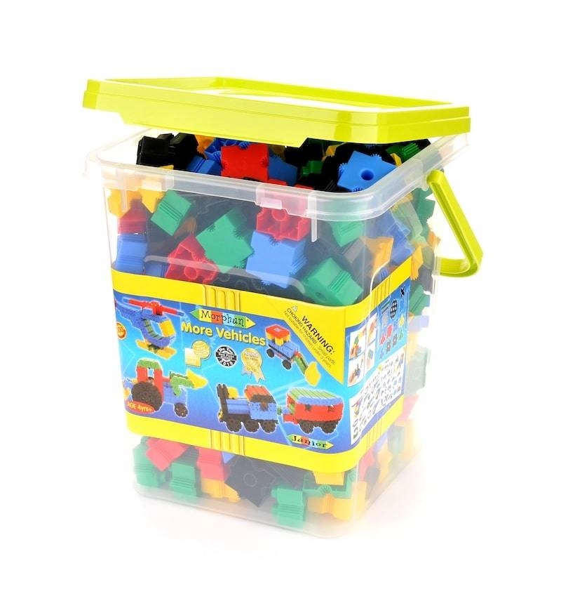 Morphun Junior Pojazdy – stavebnice 300 dílků