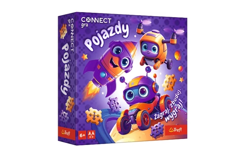 Connect pojazdy – konstrukční hra