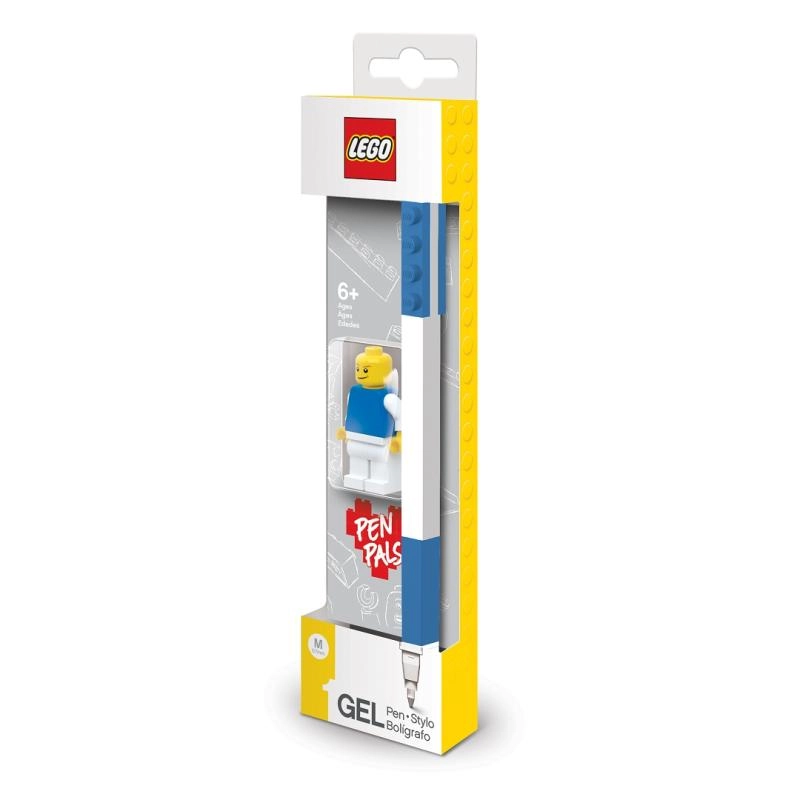 LEGO gelové pero s minifigurkou – modré