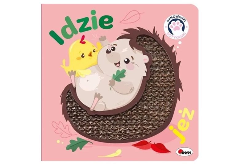 Rymowanki Dotykanki: Idzie jež – senzorická dotyková knížka pro nejmenší
