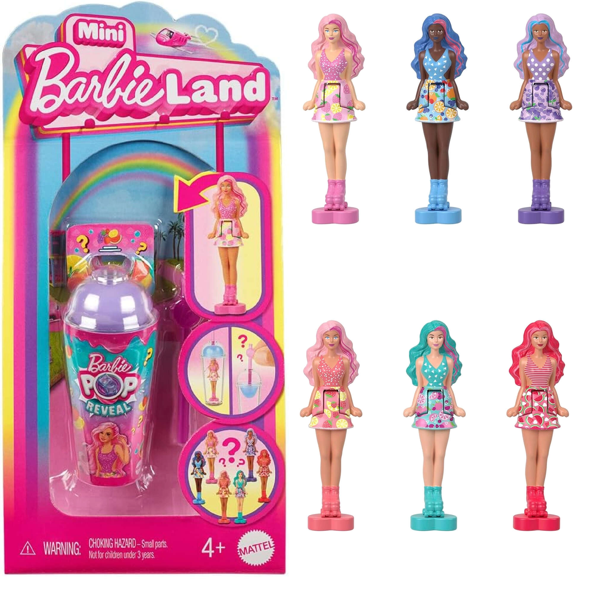 Barbie Pop Reveal mini panenka s překvapením a doplňky