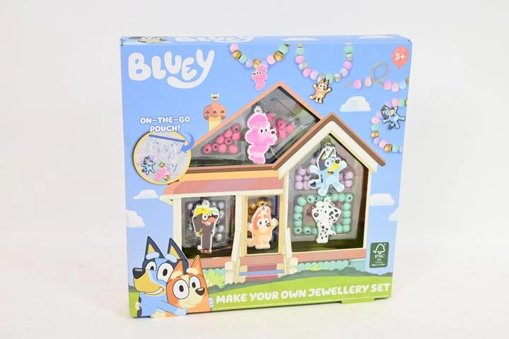 Bluey sada korálků na výrobu šperků