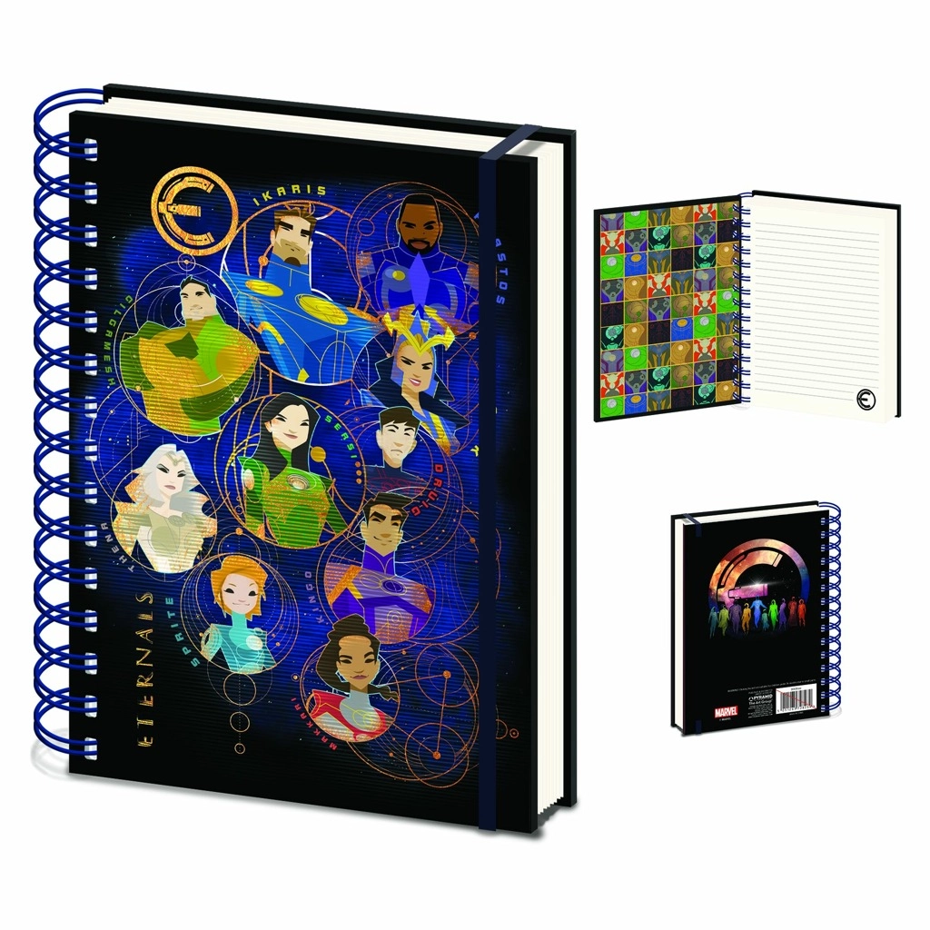 Levně Epee Merch Blok A5 kroužkový Eternals a karneval