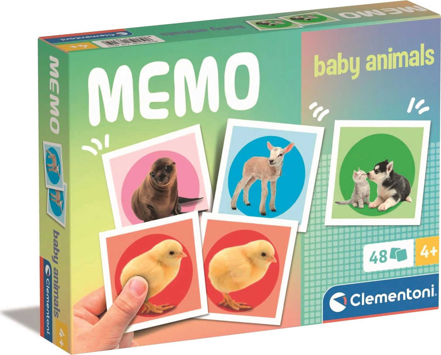 Levně Pexeso mláďata CLEMENTONI