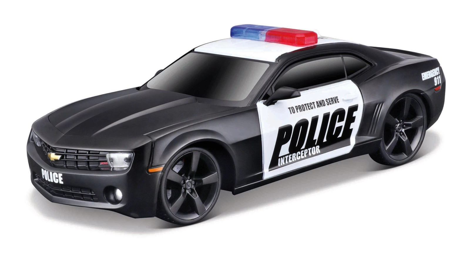 Levně Maisto 2010 Chevrolet Camaro SS policie se světly a zvuky 1:24