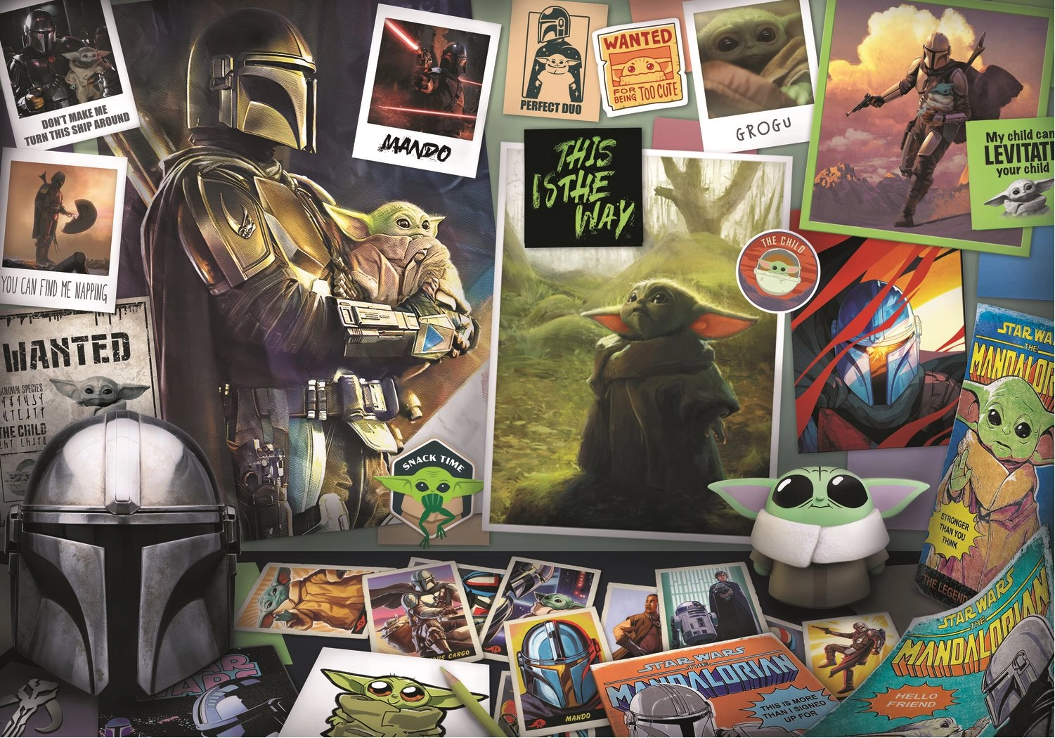 TREFL The Mandalorian: Grogu 1000 dílků