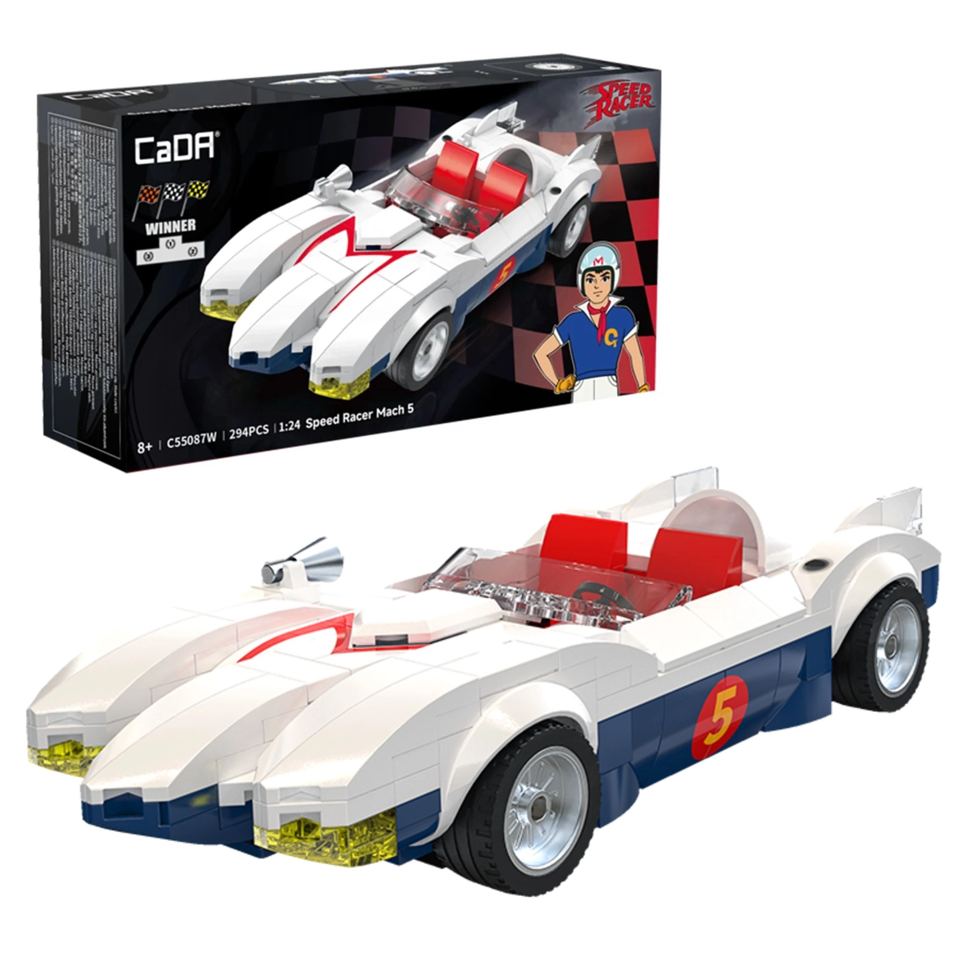 Stavebnice CaDA Speed Racer Mach 5