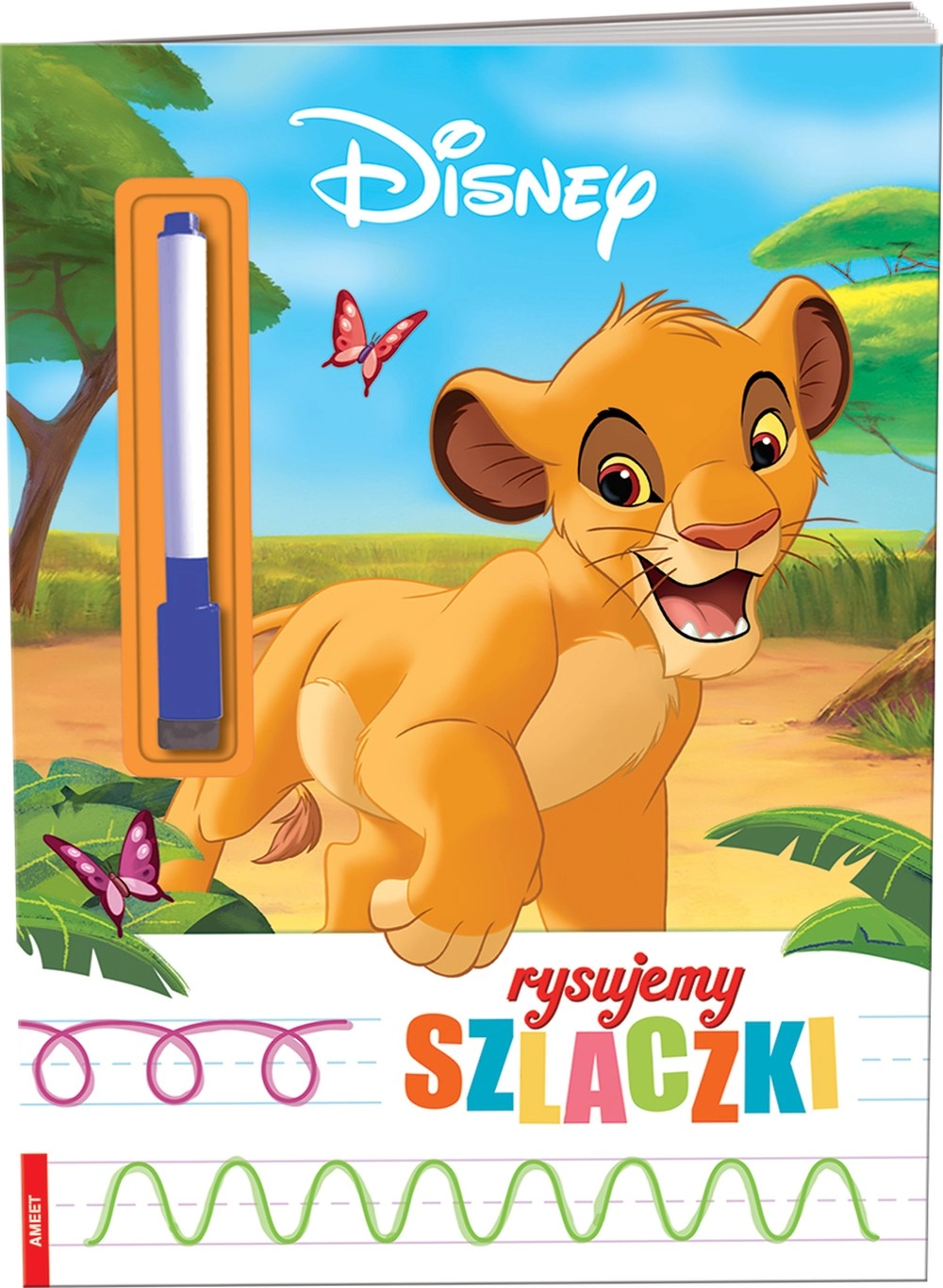 Disney Classic – stíratelné šablony a vzory pro děti 5+