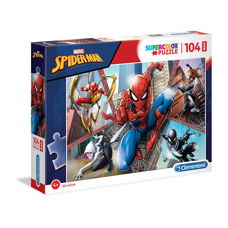 Levně Clementoni Spider-Man MAXI 104 dílků