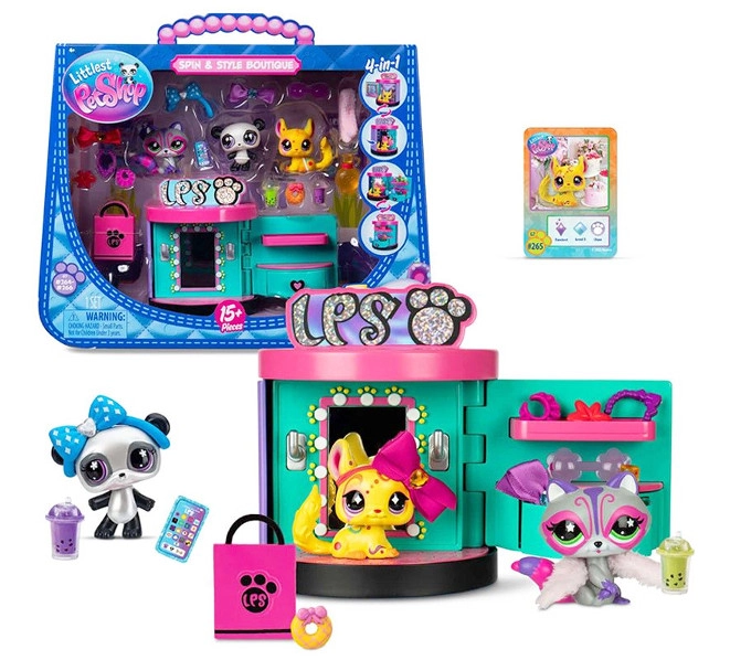 Littlest Pet Shop stylový butik