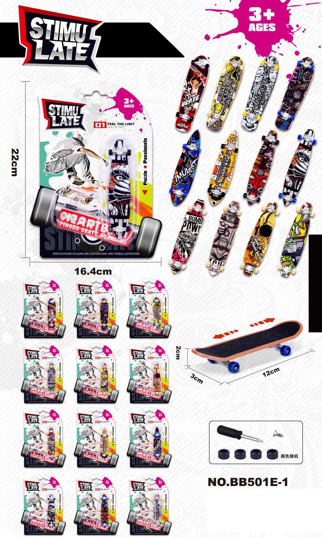 Alltoys Fingerboard 2 pack