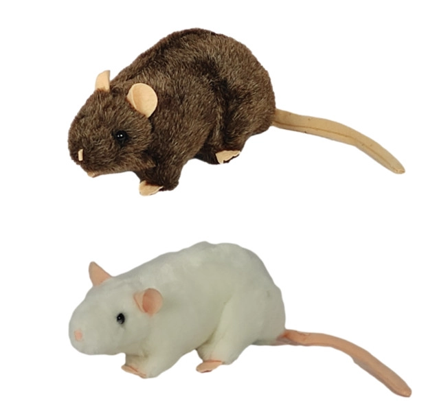 Plyšový potkan 20 cm