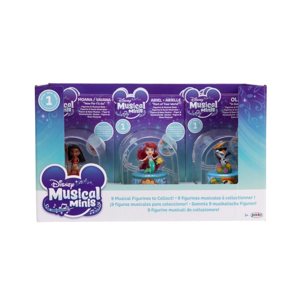 Hudební mini figurky DISNEY – kolekce 25 postaviček