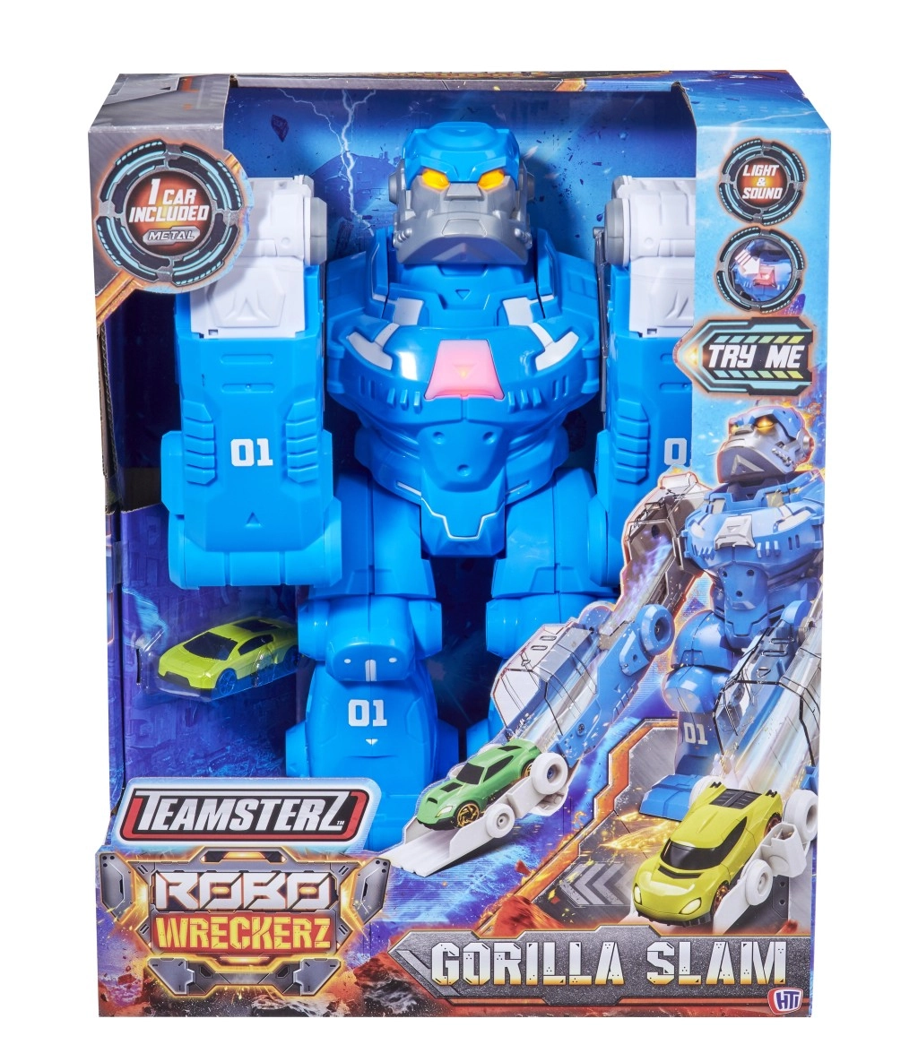 Teamsterz robo gorila s autíčkem