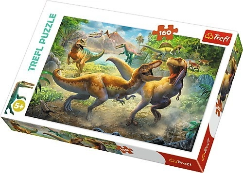 Levně Trefl Bojující dinosauři 15360 160 dílků