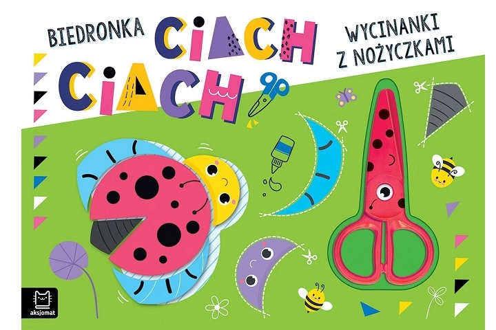 Biedronka – vystřihovánky s nůžkami ciach, ciach!