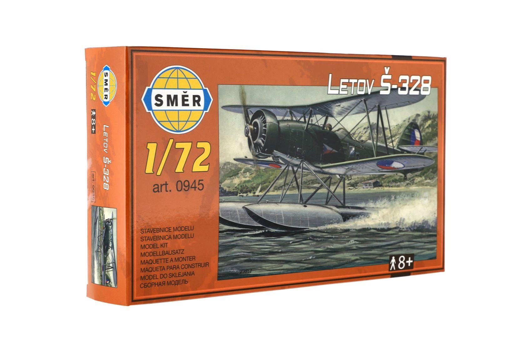 Plastikový model letadla Letov Š-328