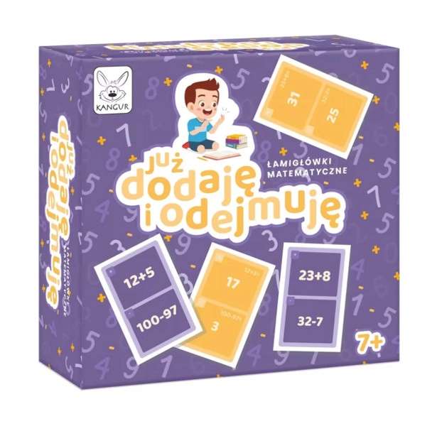 barevné matematické hlavolamy – sčítání a odčítání