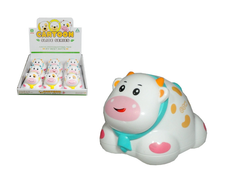 Jezdící kravička s setrvačníkem