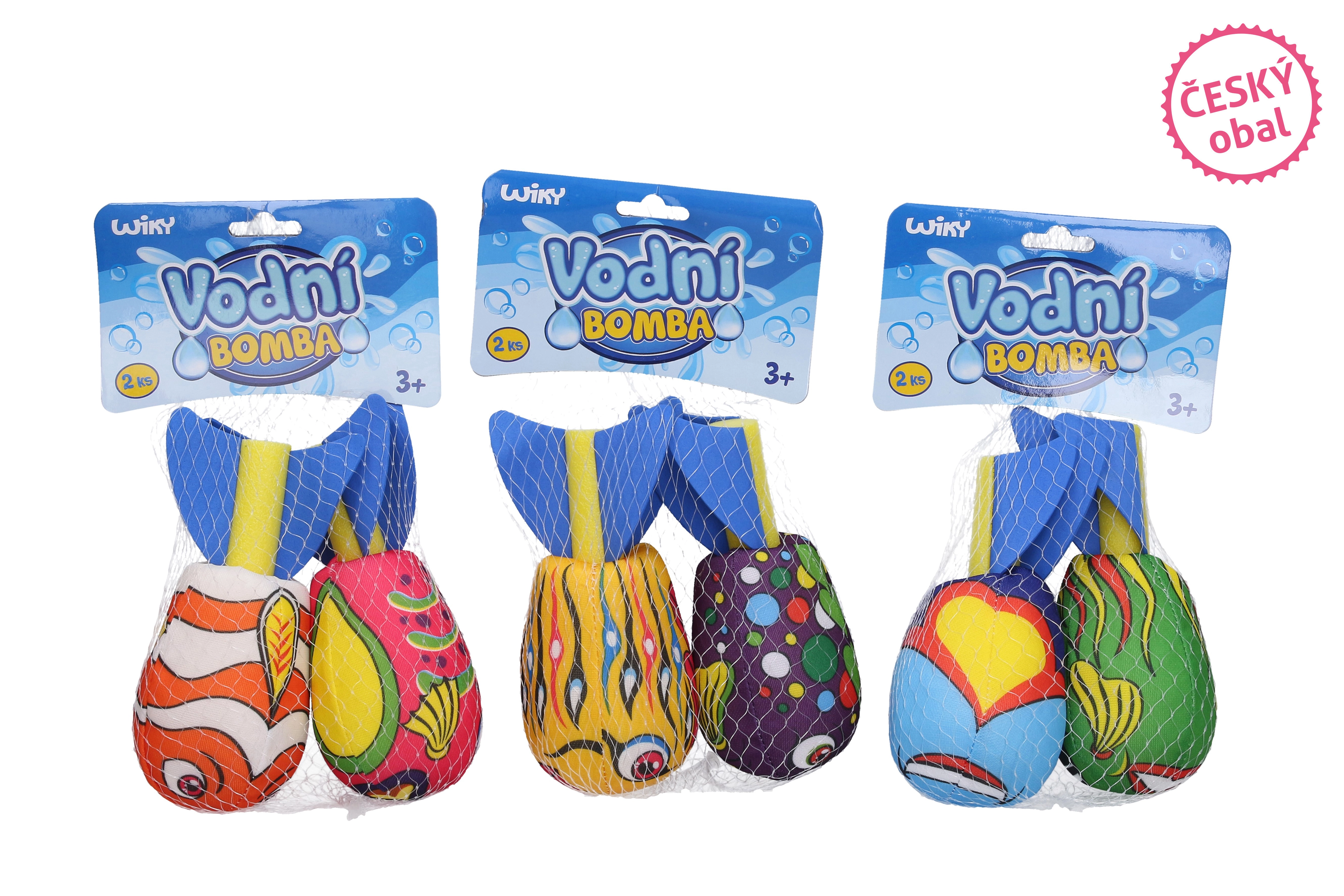 Levně Wiky Bomby vodní 2 ks 17 cm
