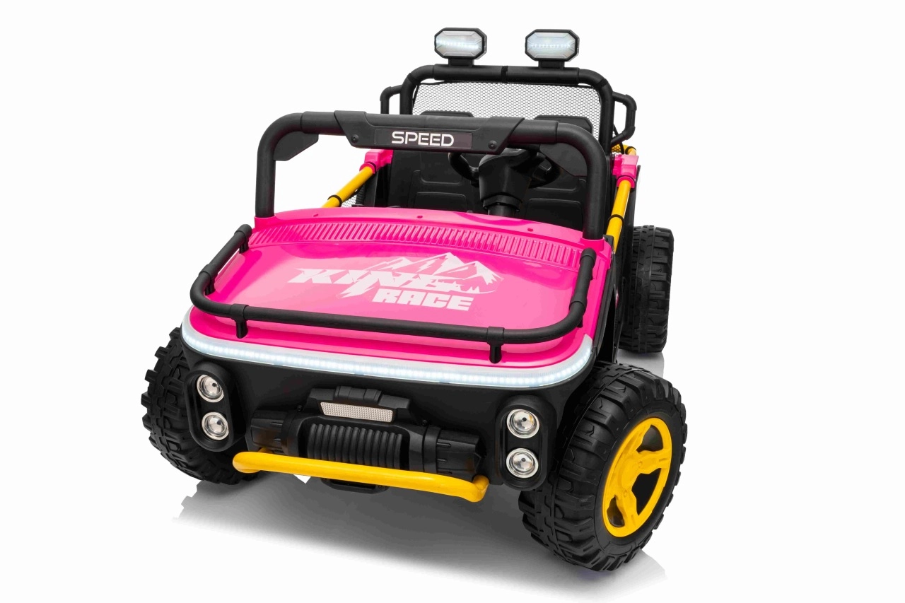 Elektrické vozítko buggy UTV Speed růžové 24V