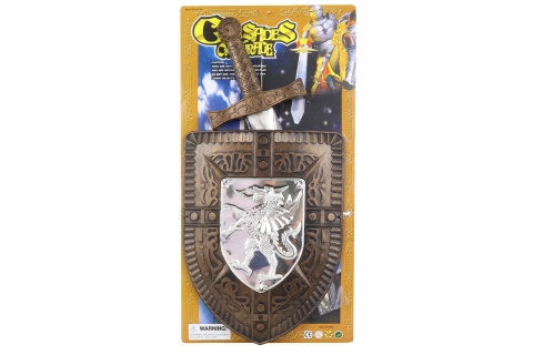 Dětská rytířská sada meč a štít