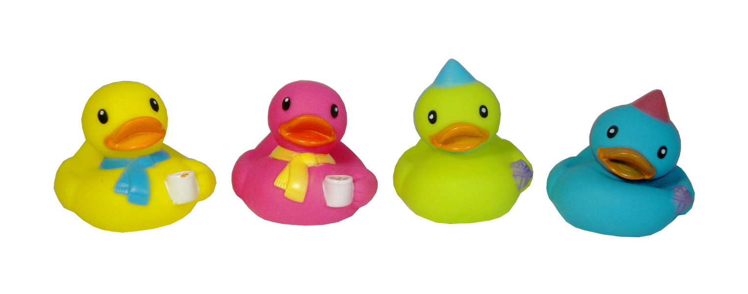 Pískací kachničky do koupele pro miminka