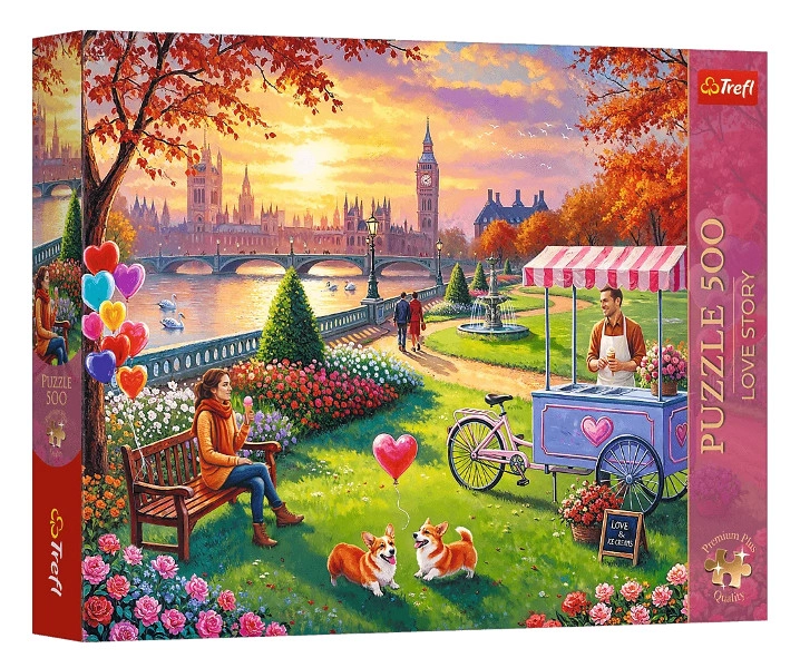 Puzzle 500 Premium plus romantický Londýn