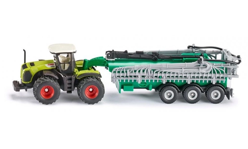 SIKU Farmer - Traktor Claas Xerion w cisternou, 1:87